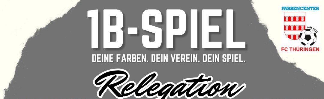 Relegation Spiel für das 1b & letztes Saisonspiel für unser Eins